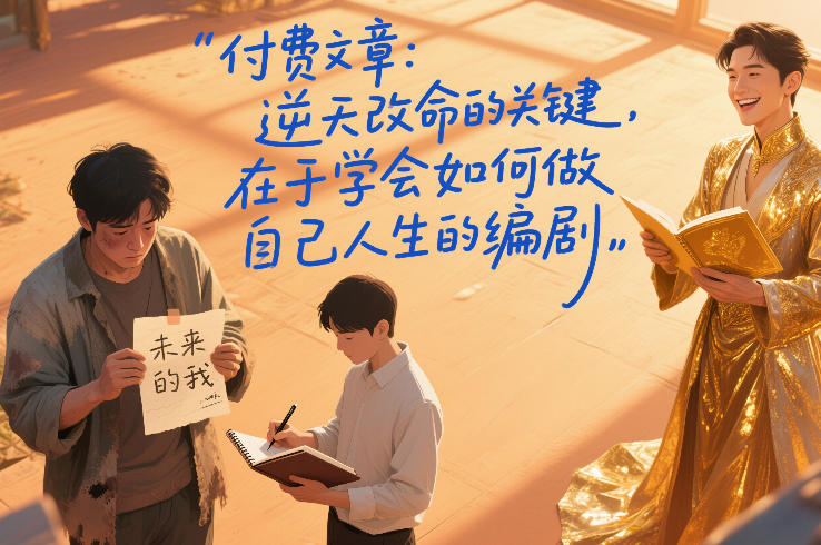 付费文章:逆天改命的关键,在于学会如何做自己人生的编剧 付费文章:逆天改命的关键,在于学会如何做自己人生的编剧