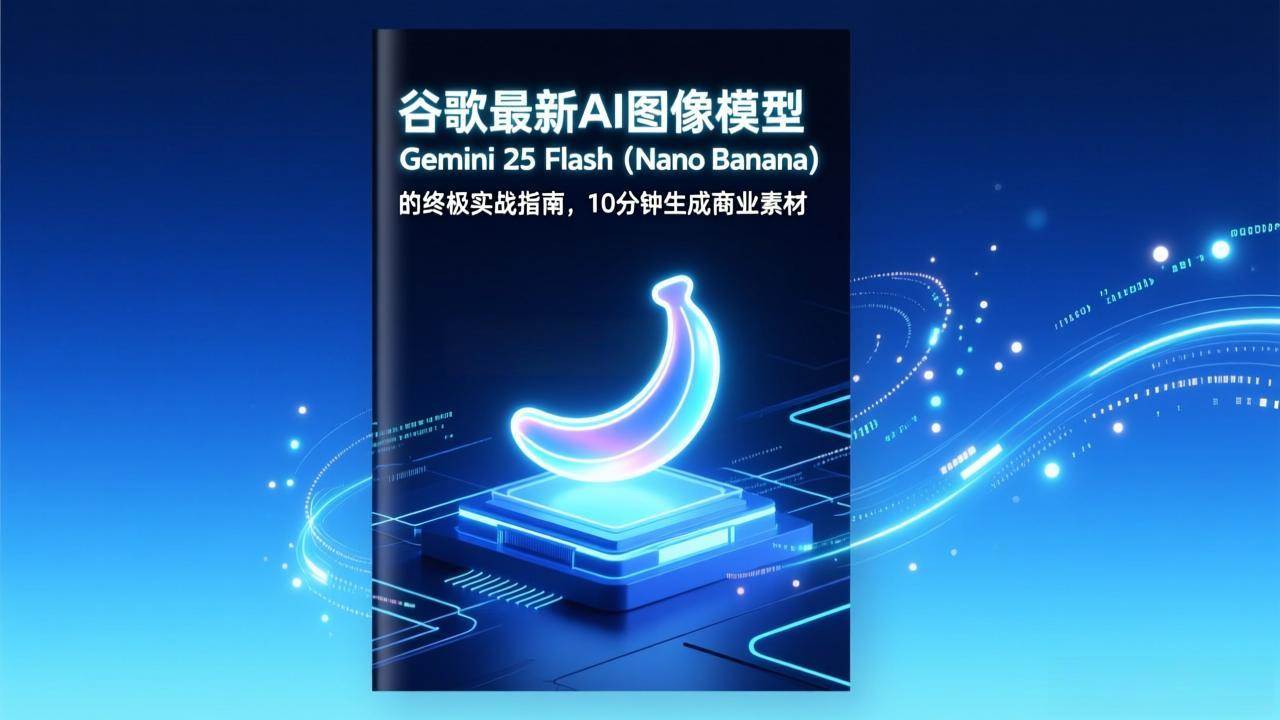 （17111期）谷歌最新AI图像模型Gemini 2.5 Flash（Nano Banana）的终极实战指南，10分钟生成商业素材-微科网创