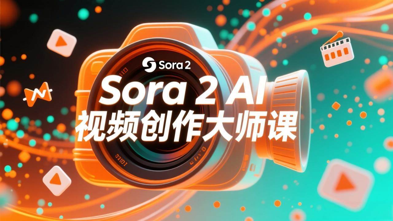 （17081期）如何利用Sora 2创建流行AI人工智能视频大师班教程：掌握创作全流程，产出百万播放内容-微科网创