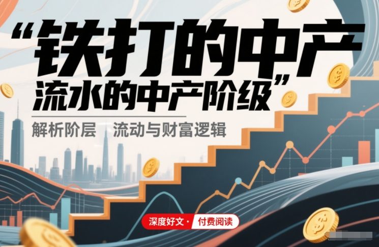 付费文章：铁打的中产，流水的中产阶级-微科网创