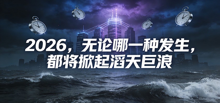 公众号付费文章：2026，无论哪一种发生，都将掀起滔天巨浪-微科网创