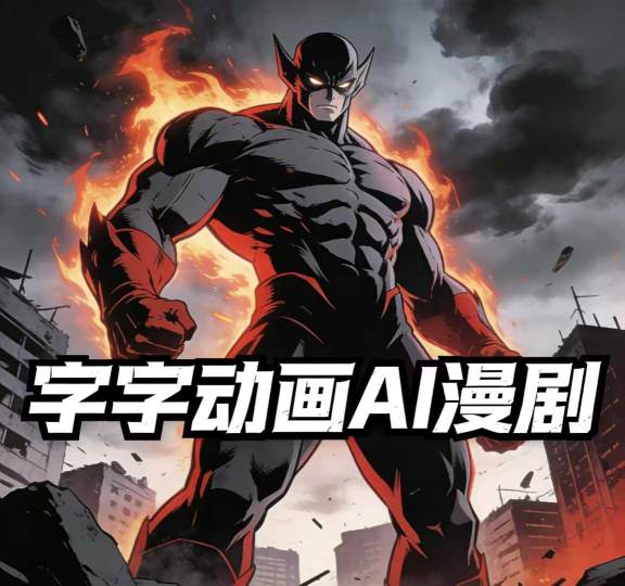 字字动画AI漫剧2026年第1期系统课程，小白看完就能学会实操的漫剧课，单人月收1-3W-微科网创