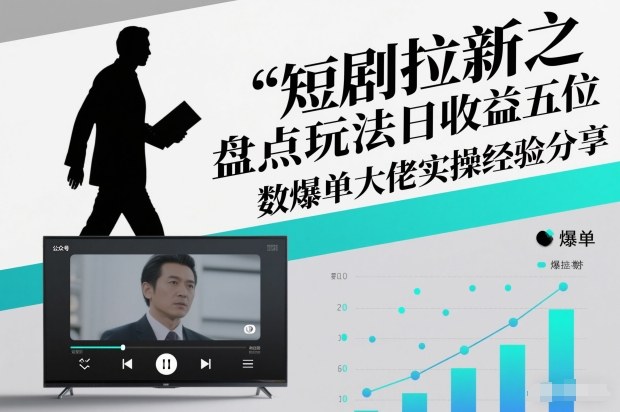 短剧拉新之盘点玩法日收益五位数爆单大佬实操经验分享-微科网创