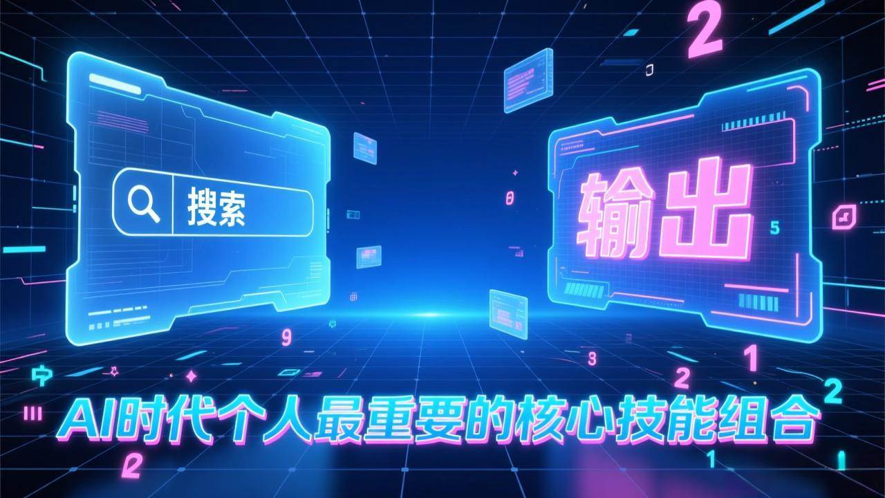 （17074期）付费文章：AI时代个人最重要的核心技能组合：“输出能力”和“搜索能力”-微科网创