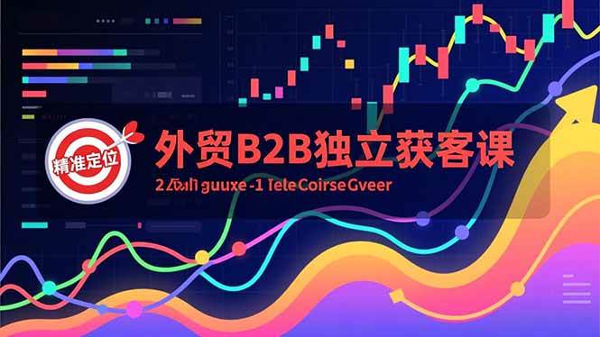 （16856期）外贸B2B独立获客课，Facebook主页搭建、消息互动广告、精准定位，打造高询盘系统-微科网创
