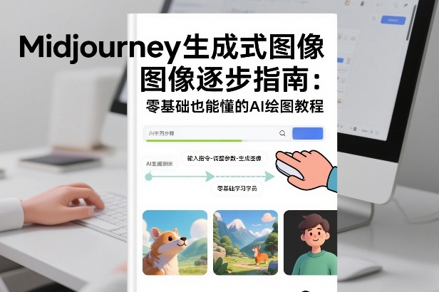 Midjourney生成式图像逐步指南：零基础也能懂的AI绘图教程-微科网创