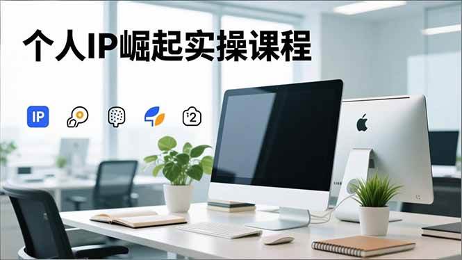 （16616期）个人IP崛起实操课程，IP思维塑造+赛道精准调研+账号高变现搭建+内容创作-微科网创