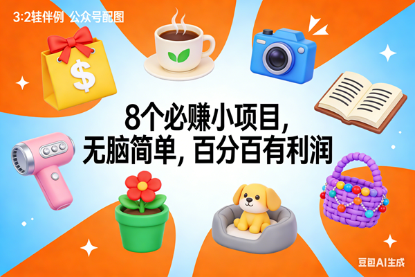 （17114期）8个必赚小项目，无脑简单，百分百有利润，副业首选，日入300+-微科网创