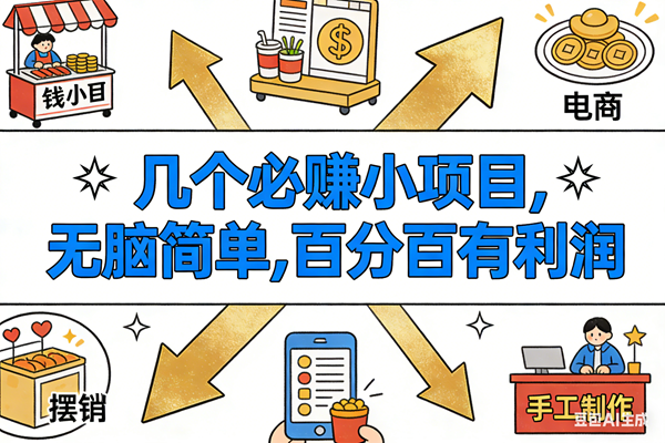 （16956期）9个必赚小项目，无脑简单，百分百有利润，副业首选，日入200+-微科网创