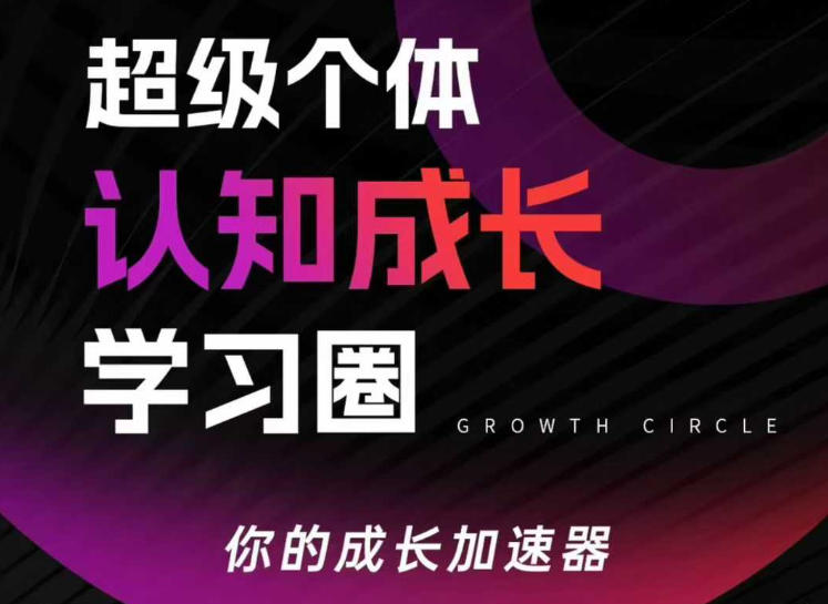 超级个体认知成长学习圈，你的成长加速器，用认知破局，用行动变现-微科网创